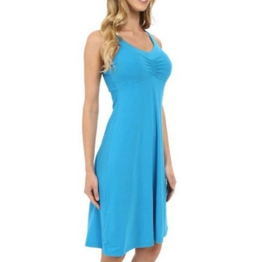 Prana Shauna Blue Tank Top Dress Small